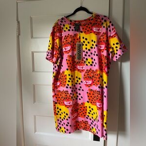 XXL Micotti Cat tee dress NWT